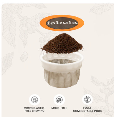 Fabula Coffee Pods Dark Roast 24 Count (Pack of 1) Kurig/K-cup