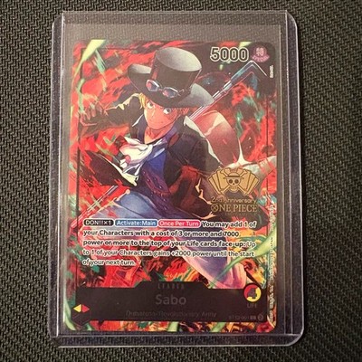 Sabo (2nd Anniversary Tournament) ST13-001 Foil Promo NM