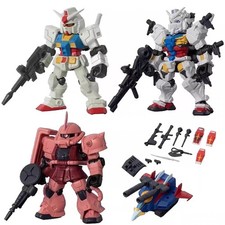 Mobile Suit Ensemble 30 Gundam  Zaku Bandai Capsule Assembly Model Kits Gift