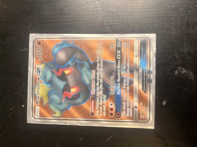 The Pokémon Company Marshadow GX Full Art Ultra Rare 80/147 Burning Shadows