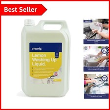 Multi-Purpose 5L Lemon Fragrance Dish Soap - Eco-Friendly Stain-Removing Formula 4.20 per litre
