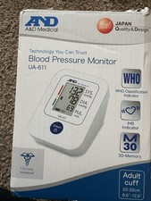 Image of A&D Medical UA611 Digital Upper Arm Blood Pressure Monitor