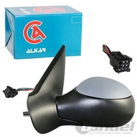 Alkar AußEnspiegel AsphÄRisch Beheizbar Links Passend FüR Peugeot 206 | 6125291