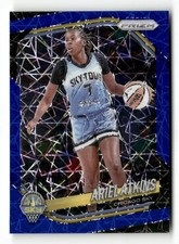 2025 Panini Prizm WNBA #13 Ariel Atkins Blue Velocity Prizms