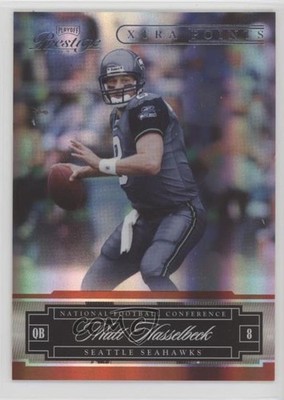2007 Playoff Prestige Xtra Points Red 71/100 Matt Hasselbeck #130 19bs