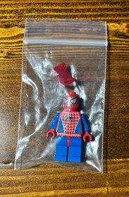 Lego Marvel Spider-Man 1 Minifig Silver Web Blue Arm w/BRACKET, SPD001 4852 4851