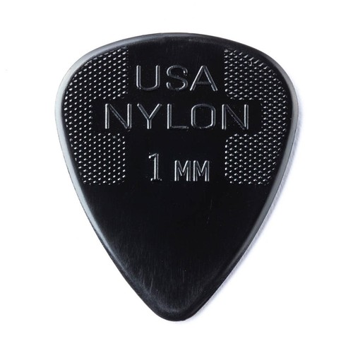Used Dunlop Nylon 1mm Pick, 12-Pack