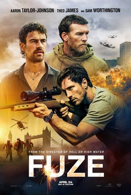 Fuze movie poster  - 11 x 17 inches - Aaron Taylor Johnson, Theo James