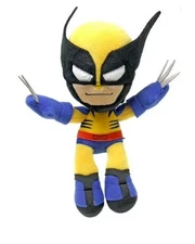 Marvel X-Men Wolverine 8-inch Plush - Collectible Stuffed Figure - New