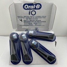 Oral-B iO Ultimate Clean Brush Heads 4 count - 3 Ultimate Clean, 1 Gum Sensitive
