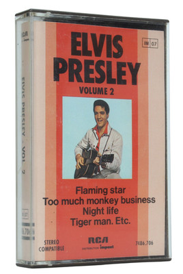 Elvis Presley Volume 2 - 1979 - Audiokassette K7 (Ref#W-014)