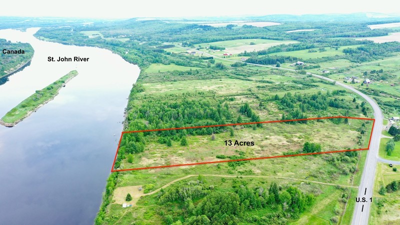 **OWN 13 ACRES+/- IN NORTHERN MAINE ON INTERNATIONAL WATERS**