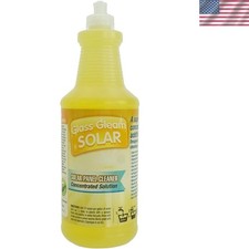 Highly Concentrated Solar Panel Cleaner - Restores Efficiency - 1 Quart Yield