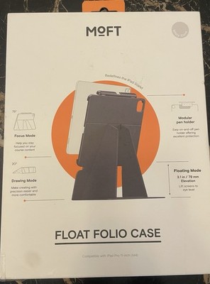 MOFT Folio iPad Pro 11 inch (M4) Case with Detachable Pencil Holder Lightweight