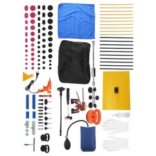 107pcs Pdr Dent Puller Kit Bridge Tool Glue Gun Hammer Tabs Car Body Repair