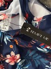 ✨Tempt Me Womens One Piece Ruffle Top Swimsuit Floral Print Halter Sz L NWT✨ — photo 4