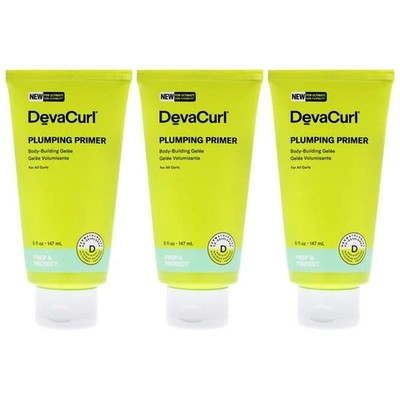 DevaCurl K0007437 5 oz Plumping Primer Gel for Unisex - Pack of 3