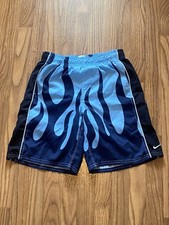 Vintage Nike Youth Medium Flames Y2k Grunge Kids Rare