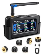 Sistema de monitoreo de presión de neumáticos RV de 6 ruedas, sistema de 