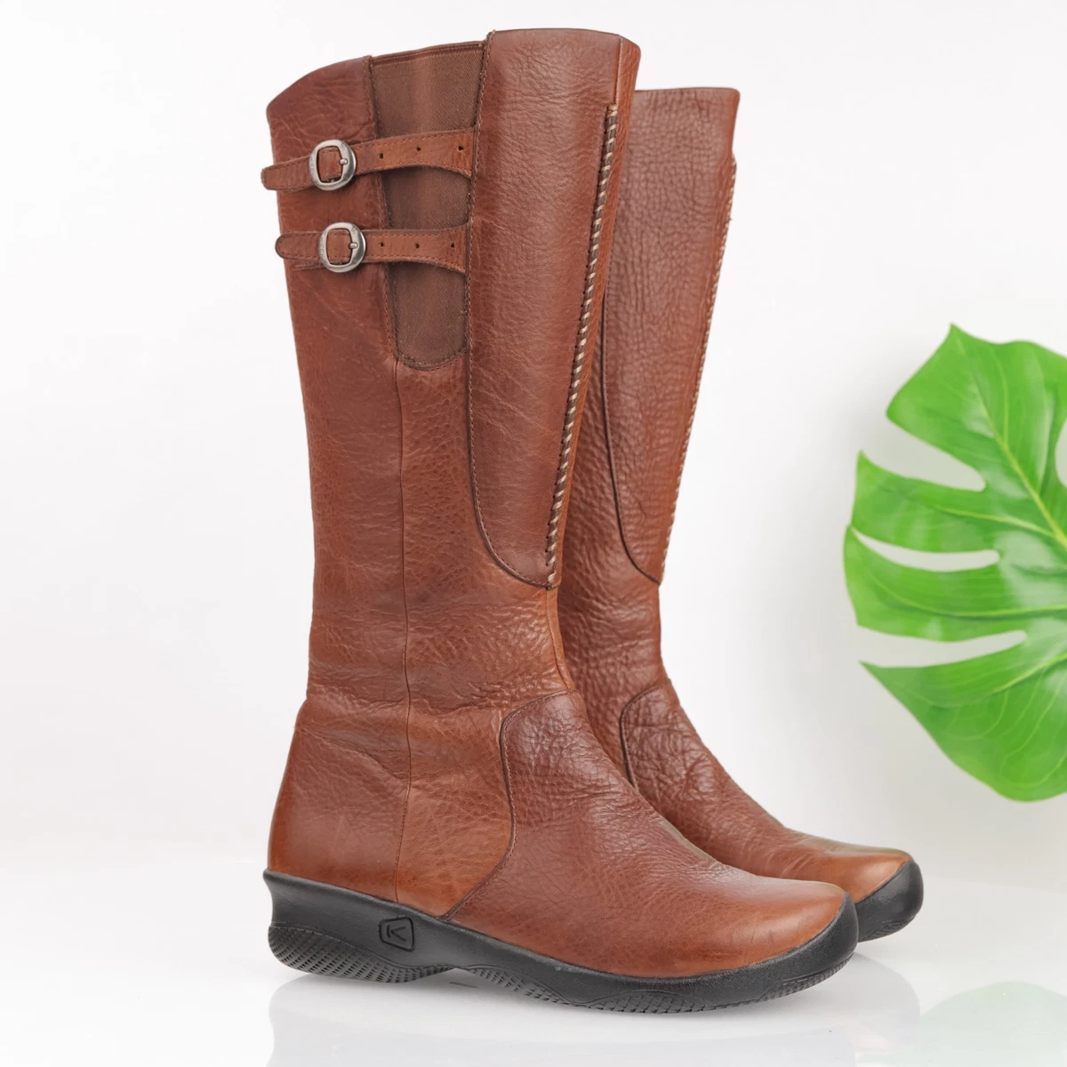 keen women's dress boots Knee High Womens Boots Knee High Boots Stretchy Fashion Riding Boot Flat 32 degrees Fahrenheit BREATHable membrane and WATERPROOF KEEN Women's Keen Fremont Waterproof Boots