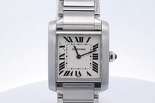 Cartier Tank Francaise 25mm Quartz Stainless Steel Watch Eb0526lexzde