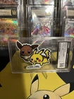 2023 POKEMON STICKERS B-SIDE LABEL EEVEE & PIKACHU CGC 10 GEM MINT