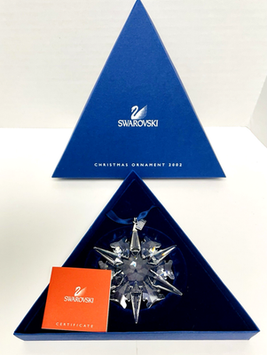 Swarovski Christmas Ornament 2002 Limited Edition (288802) for
