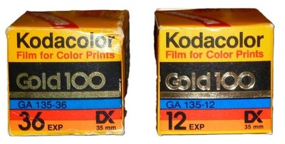 Color Print Film - Kodacolor Gold 100  Print Film  (2 Rolls)
