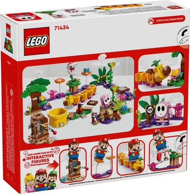 LEGO Super Mario 71434 Soda Jungle Maker Building Set 598Pcs New