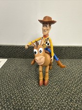 Disney Pixar Toy Story Bullseye  Woody Action Figure 9" Poseable 2018  2017
