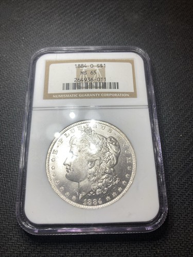 1884-O NGC MS65 Gem Morgan Dollar * New Orleans Mint *