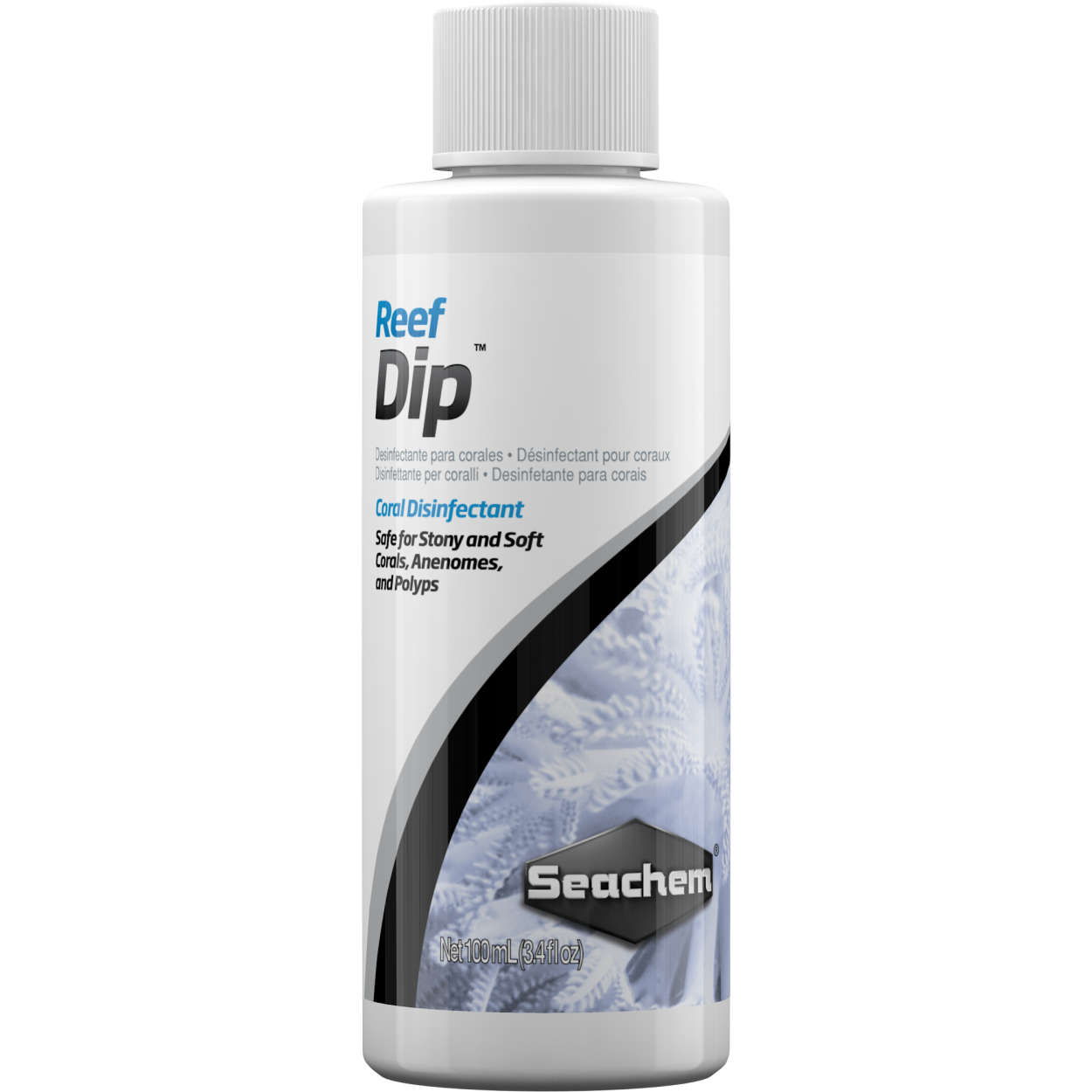 Seachem Reef Dip Frag Fragging Disinfectant Marine Coral Parasite iodine fungus
