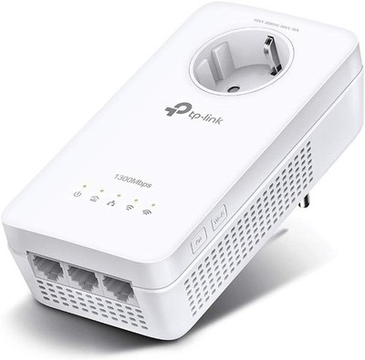 TP-Link TLWPA8631P Powerline Adapter AV1300 DualBand 3GigabitPorts