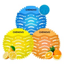 Urinal Screen Deodorizer,12 Pack Urinal Cakes Bulk Scented Anti-Splash Urinal...