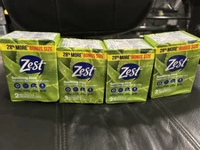 Zest Soothing Aloe deodorant Bar Soap Lot Of 8