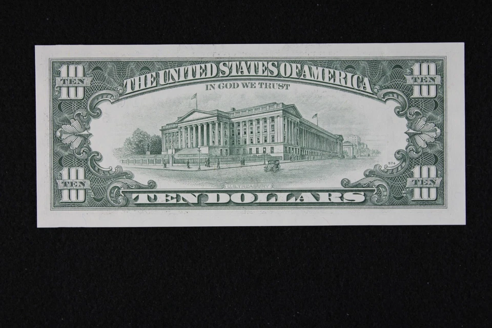 $10 1995 Gem CU Star Washington DC print FRN F00600174* LOW 640K Run 1, Atlanta - Image 3 of 3