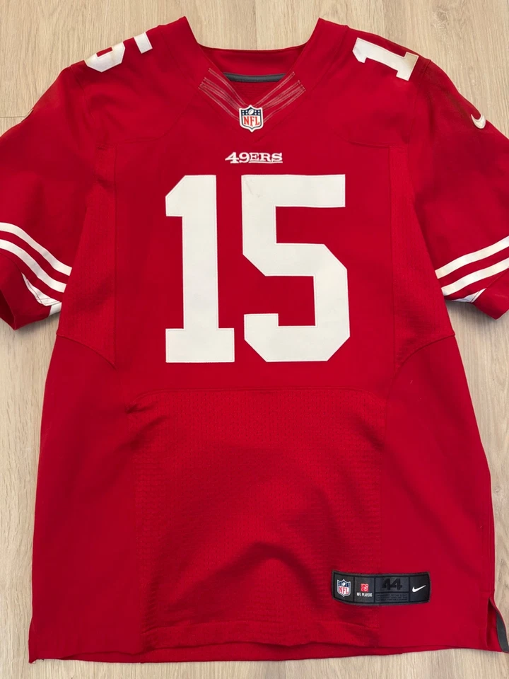 Футболка Nike On Field Elite Michael Crabtree San Francisco 49ers NFL 44 мужская большого размера - Изображение 3 из 4