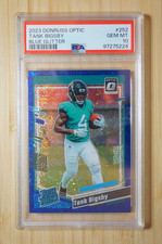2023 DONRUSS OPTIC RATED ROOKIE TANK BIGSBY BLUE GLITTER PSA 10