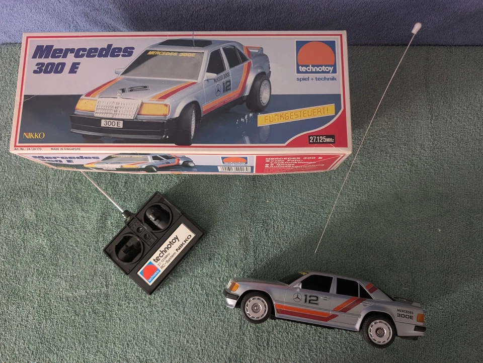 Vintage Nikko Mercedes Benz 300E / Race Car Tested / Works Excellent - Image 4 of 4