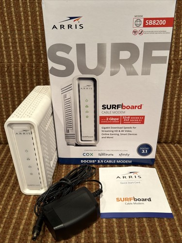ARRIS SURFboard SB8200 DOCSIS 3.1 Cable Modem - Afbeelding 2 van 6