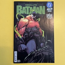 Absolute Batman #9 Nick Dragotta Cover (DC Comics August 2025) for