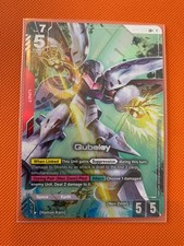 Gundam Card Game Qubeley GD02-036 LR+ Alt Art Foil Dual Impact Haman Karn