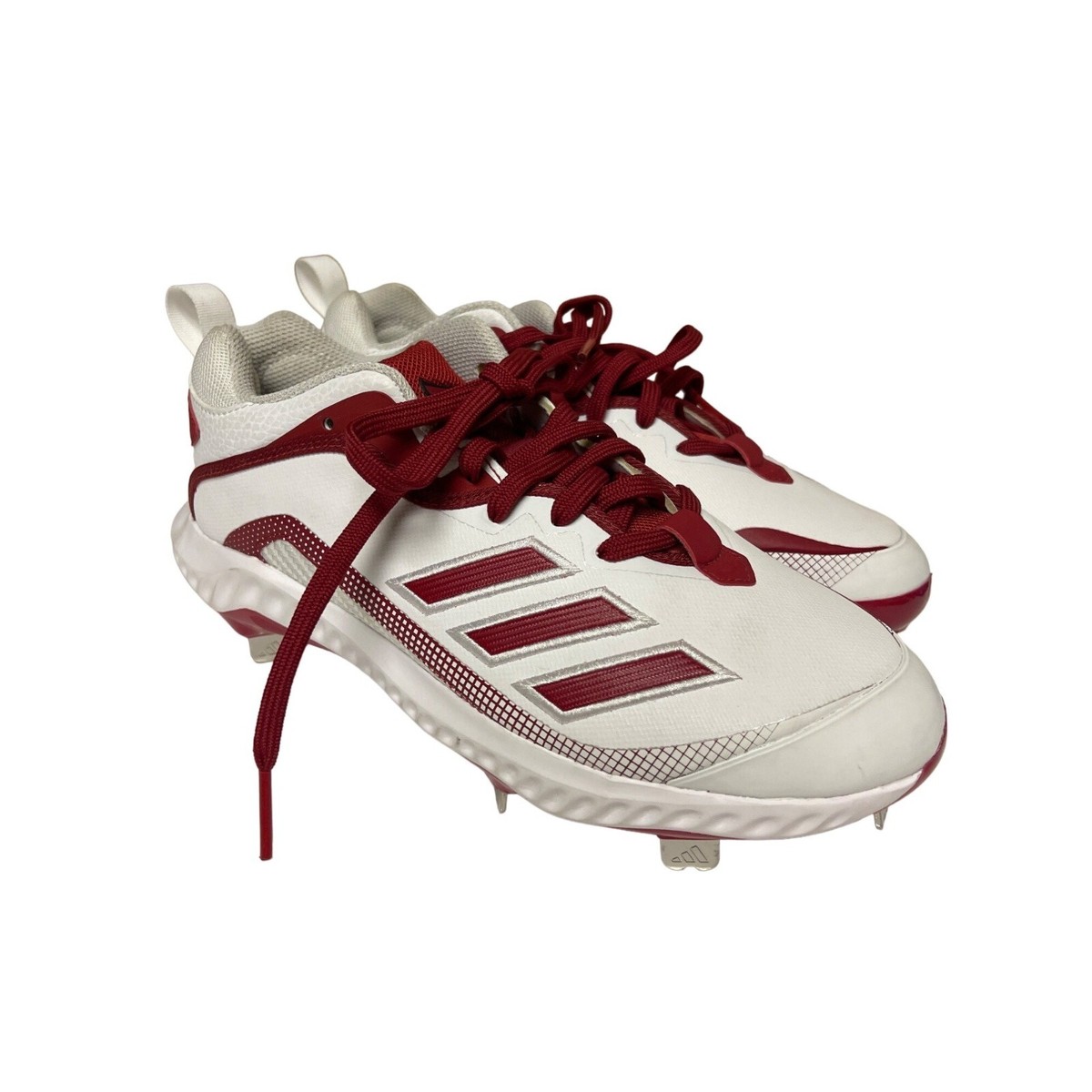 Adidas Diamond King Men\'s Size 11.5 Baseball Cleats Shoes Sneakers Red& White ig7204.jpg?v=1709853806 main image 3