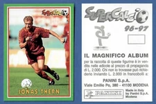 FIGURINA SUPERCALCIO 96/97 - NUOVO/NEW N.106 THERN - ROMA