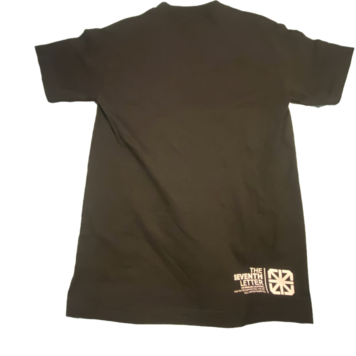 Vintage Black The Seventh Letter Men's T-shirt Size Small Graffiti