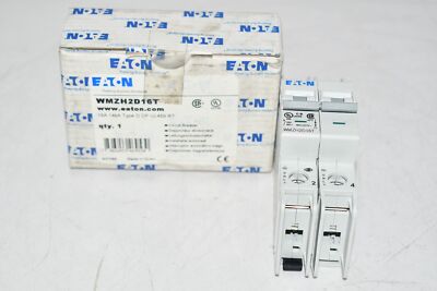 NEW Eaton WMZH2D16T Circuit Breaker 16A 14kA Type D DP