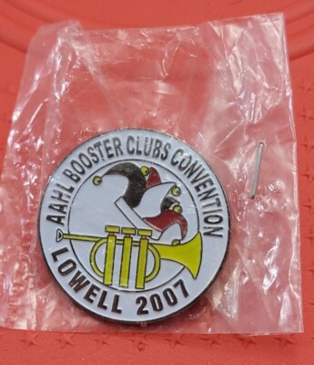 AAHL Booster Clubs Convention Ice Hockey Pin Lowell 2007