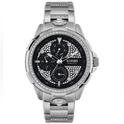 Model: VSP1M0321' Original VERSUS by Versace Multifunction Watch for Men Men Sil