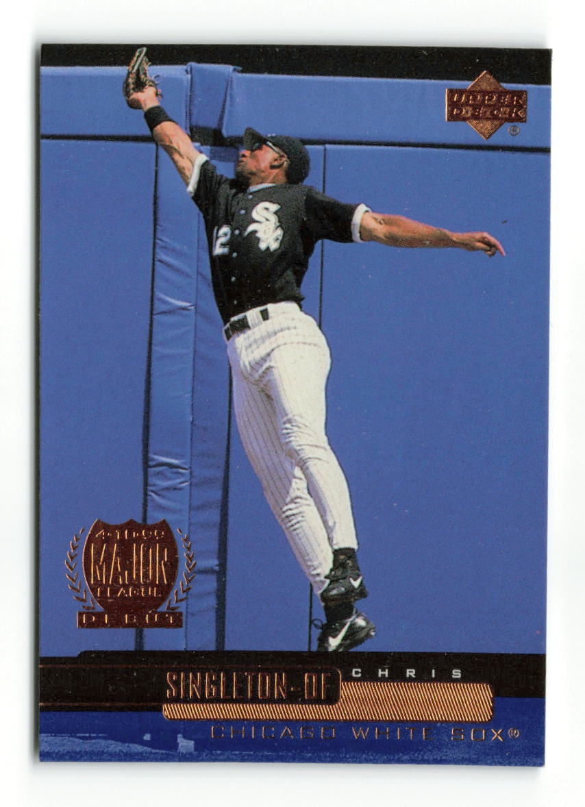 2000 UPPER DECK MAJOR LEAGUE DEBUT CHRIS SINGLETON #83 CHICAGO WHITE SOX