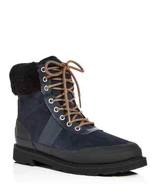 HUNTER Womens COMMANDO Insulated Shearling Lined Suede - Main Image